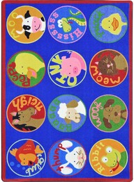 Joy Carpets Kid Essentials Creature Calls Multi